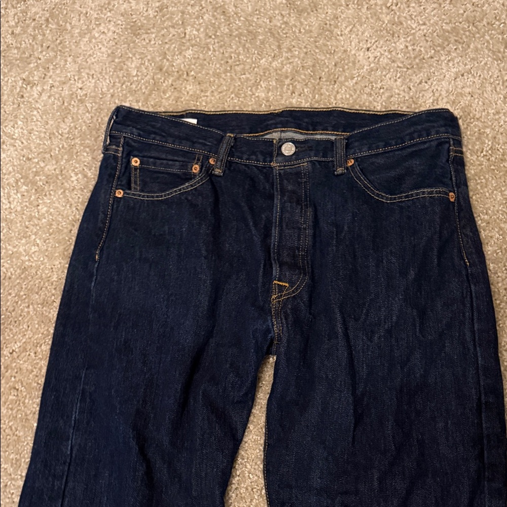 Levi's Men's Deep Indigo Straight Jeans